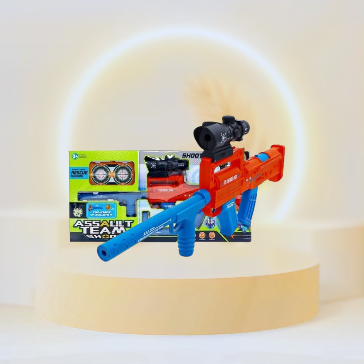 Assault Team Shooting Gun for kids