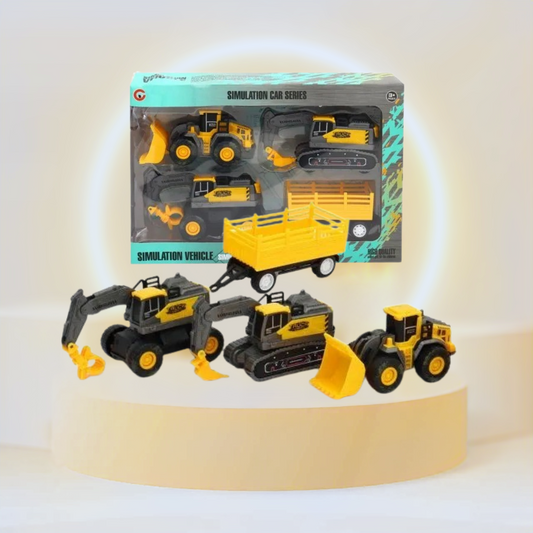 Construction Vehichles Toy For Kids