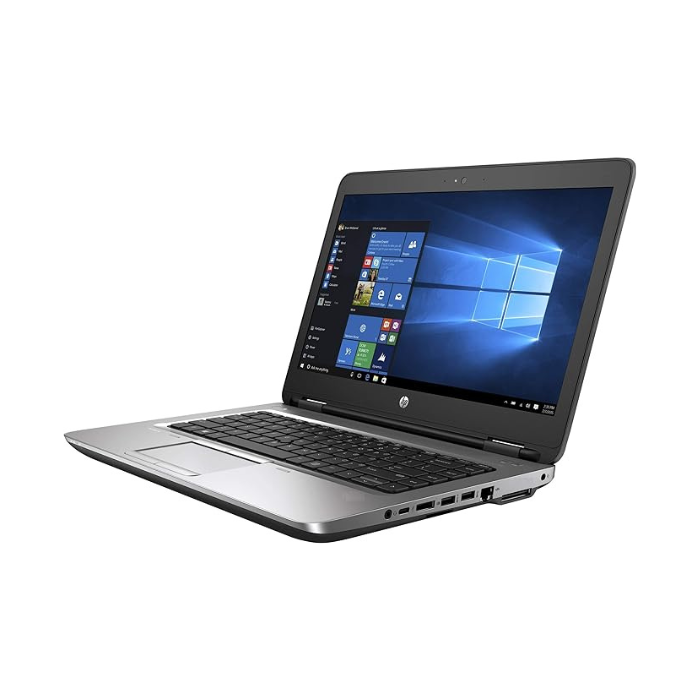 (مجدد) لابتوب HP ProBook 640 G2، معالج Intel Core i5، ذاكرة 8 جيجا بايت DDR4، 256 جيجا بايت M.2 SSD، نظام التشغيل Windows 10 Pro