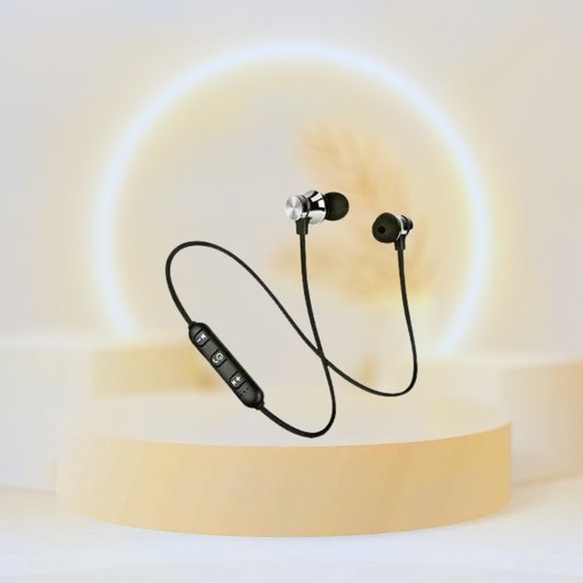 Wireless Bluetooth 4.2 Headphone Gift Silver Headphones and Earbuds