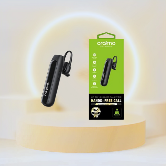 oraimo oeb-e38s in-ear bluetooth headset (senior 2). hands-free call