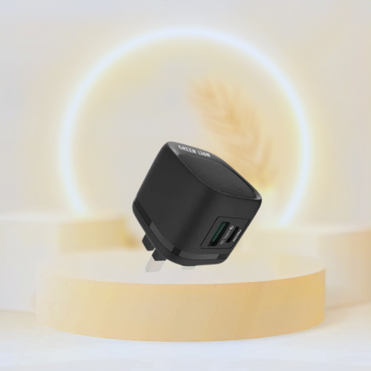 Green Lion PD 20W + QC Wall Charger - Black