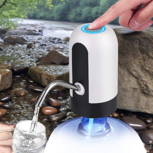 Justech Automatic Drinking Water Pump Electric Water Bottle Dispenser USB Rechargeable