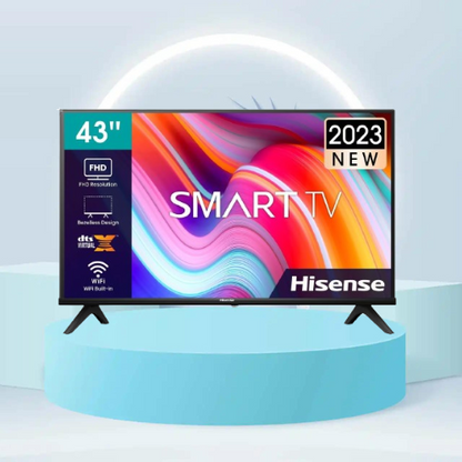 Hisense 43 inches FHD LED Smart TV, Black, 43A4K