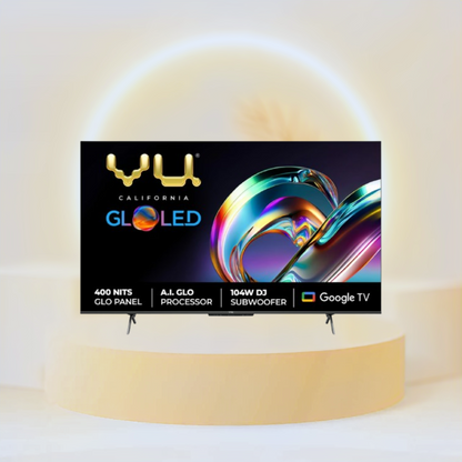 VU GloLED 55 inches 4K Google Smart LED TV, 55GloLED