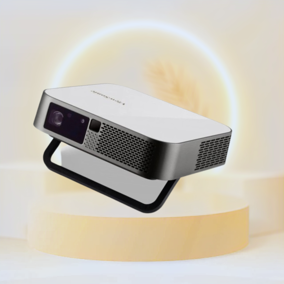 ViewSonic M2e Instant Smart 1080p Portable LED Projector with Harman Kardon Speakers