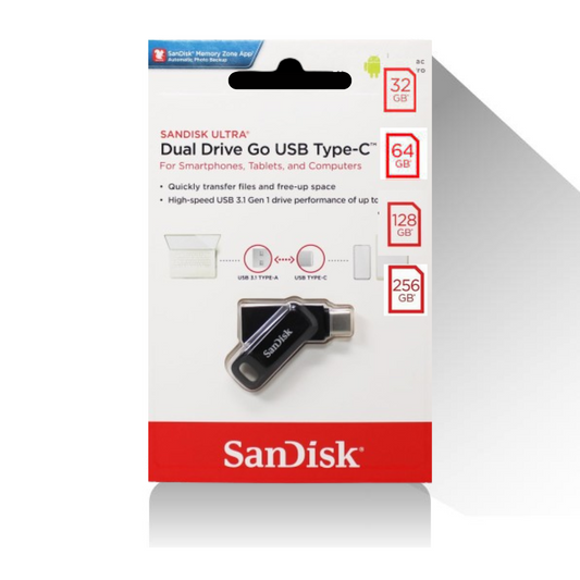 محرك أقراص SanDisk Ultra Dual Drive Go USB Type-C™