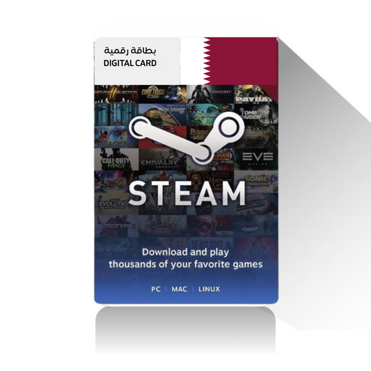 بطاقة Steam Wallet / متجر قطر