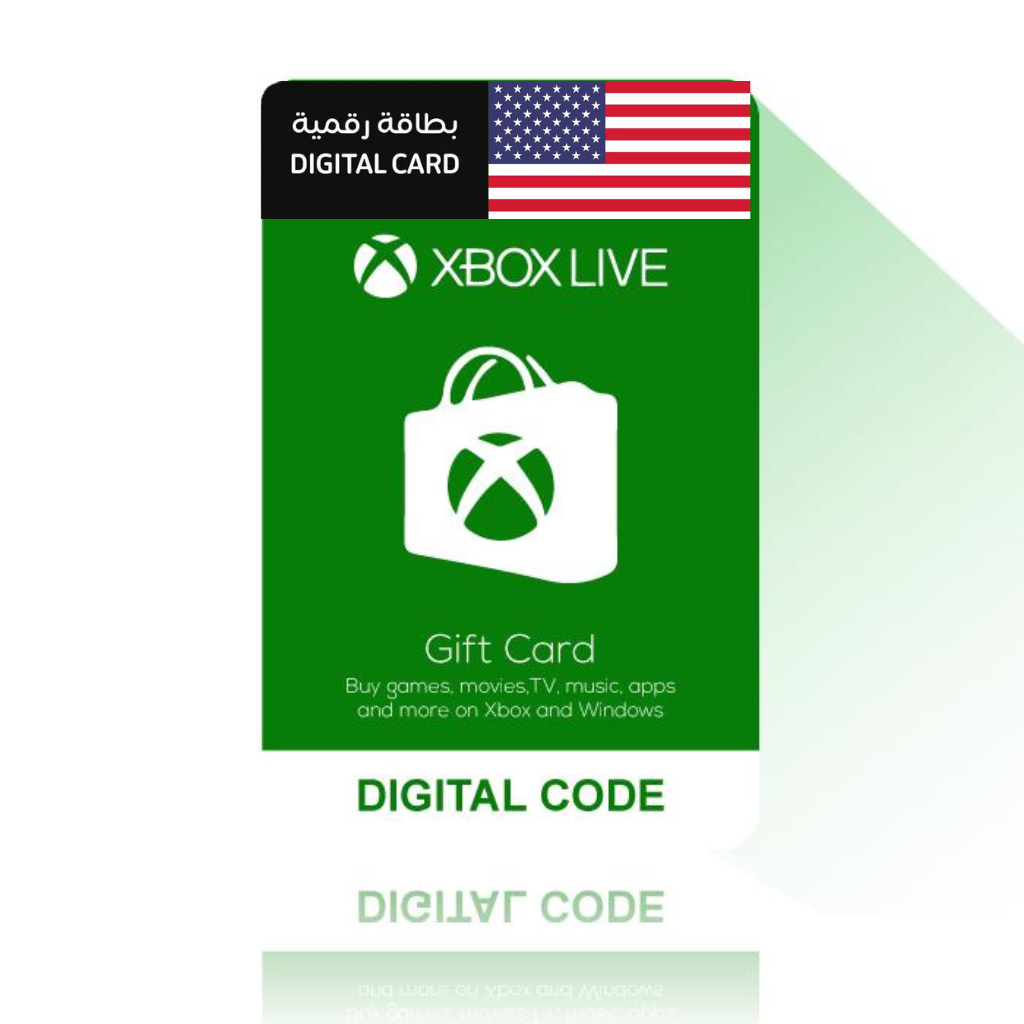 Xbox USA  USD Digital Card