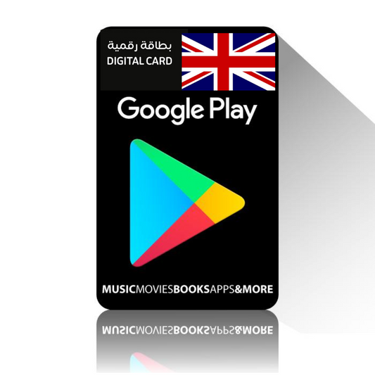 Google Play UK Digital Card