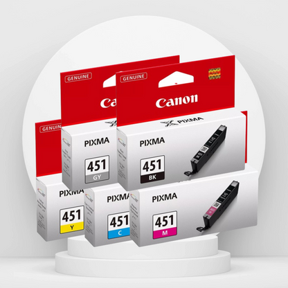 خرطوشة الحبر الأصلية Canon Pixma CLI-451، 6527B001