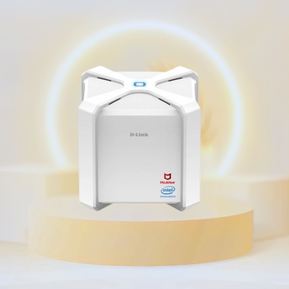 جهاز توجيه Wi-Fi D-Link AC2600 يعمل بنظام McAfee DIR-2680