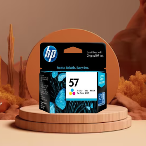 HP 57 Tri-color Original Ink Cartridge