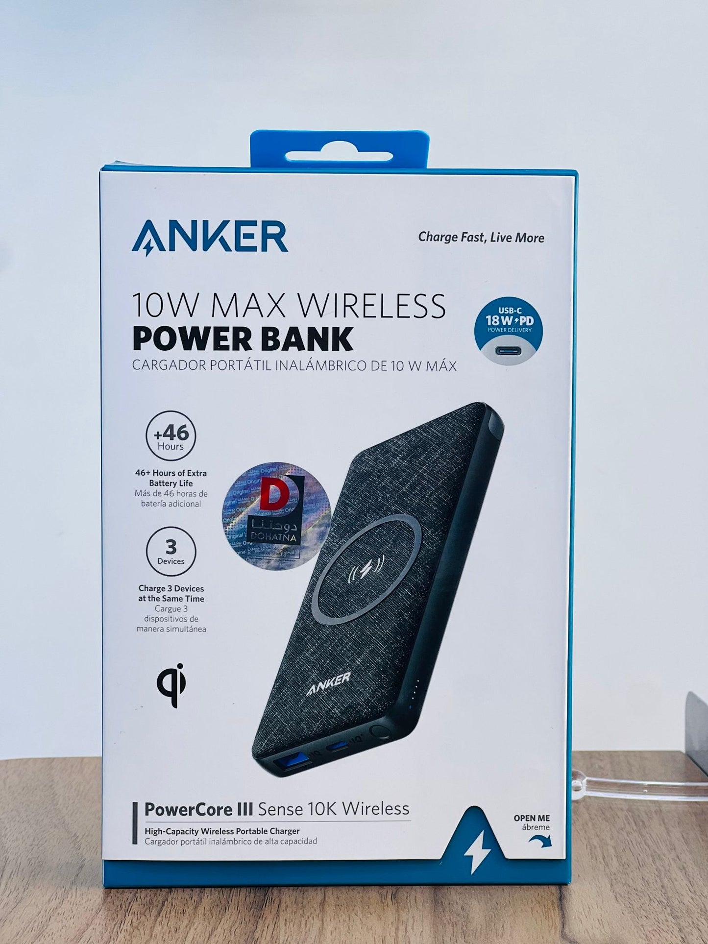 Anker 533 Wireless Power Bank (PowerCore 10K)