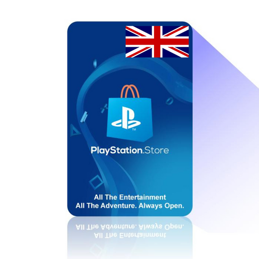 Playstation UK Store Pounds Digital Card