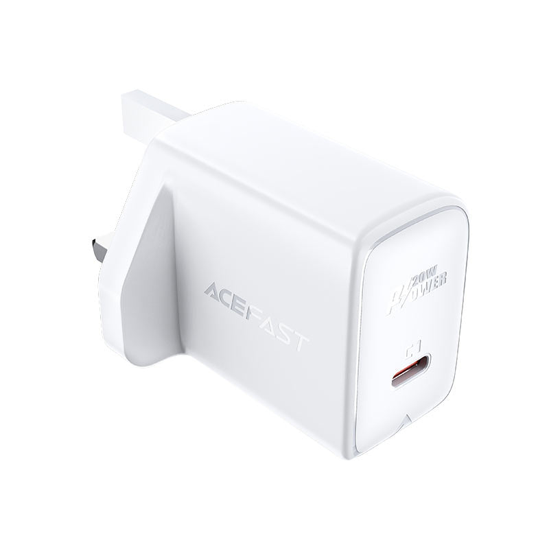 AceFast Fast Charge Wall Charger A4 PD3.0 20W (1xUSB-C) UK