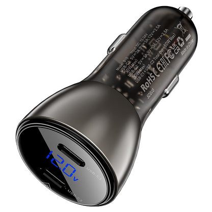 AceFast Fast Charge Car Charger B10 60W (2xUSB-C)