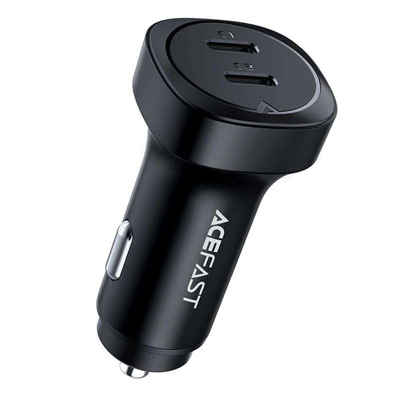 شاحن سيارة AceFast Fast Charge B2 72W (2xUSB-C) 