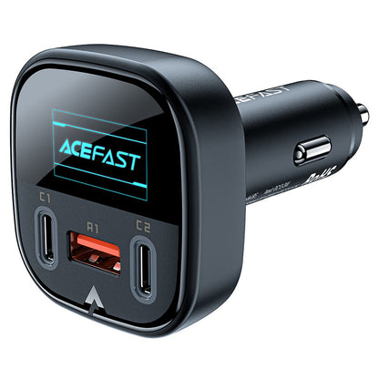 شاحن سيارة سريع الشحن من AceFast B5 بقوة 101 وات (2xUSB-C+USB-A)