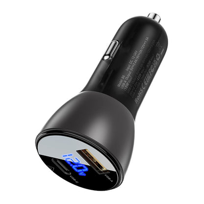 AceFast Fast Charge Car Charger B6 63W (1xUSB-C+1xUSB-A)