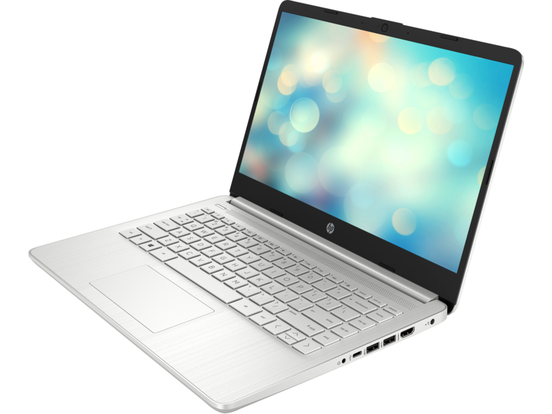 كمبيوتر محمول HP 14S-DQ2026NE Pentium 4GB RAM 256 SSD مقاس 14 بوصة بدون نظام تشغيل Windows