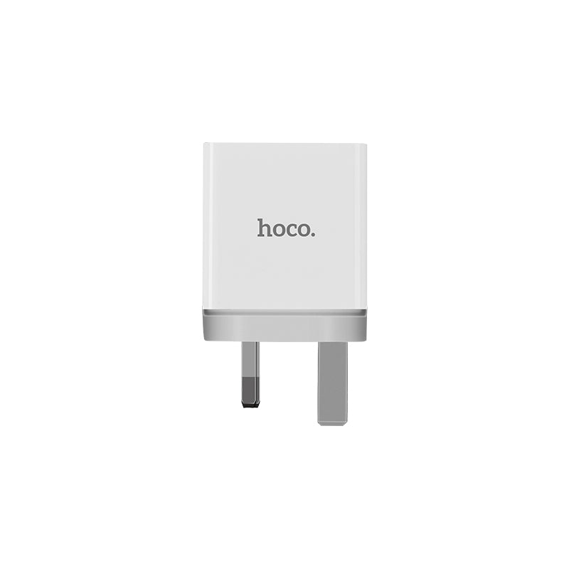 Hoco Wall charger “C24A Bele” QC3.0 USB-A & USB-C output quick charging