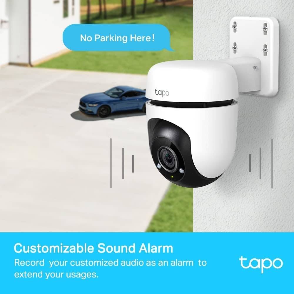 TP-Link Tapo 1080p Full HD Outdoor Pan/Tilt Security Wi-Fi Camera,Tapo C500