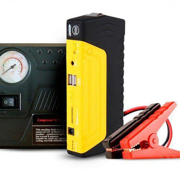 Automobile Emergency Power Supply With Air Compressor