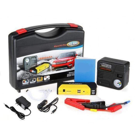 Automobile Emergency Power Supply With Air Compressor