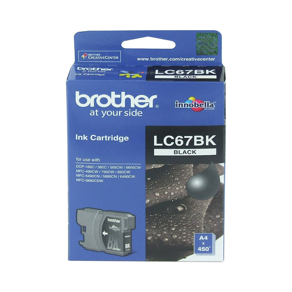 Brother LC67 Original Ink Cartridge, LC-67