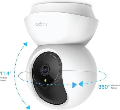 TP-Link Tapo Pan/Tilt Security Camera for Baby Monitor, Pet Camera w/Motion Detection Tapo C200