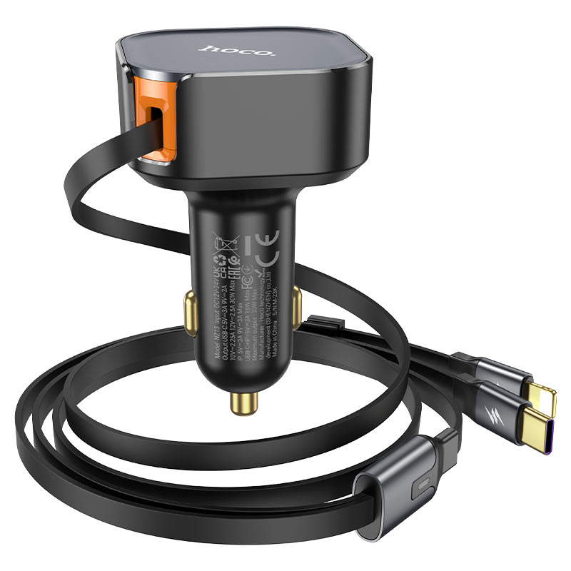 Car charger “NZ13 Clever” PD30W with cable