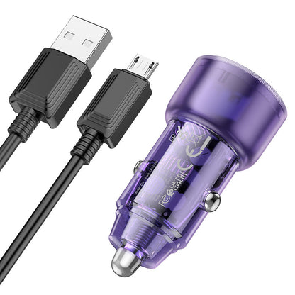 Car charger “Z52 Spacious” 38W cable set