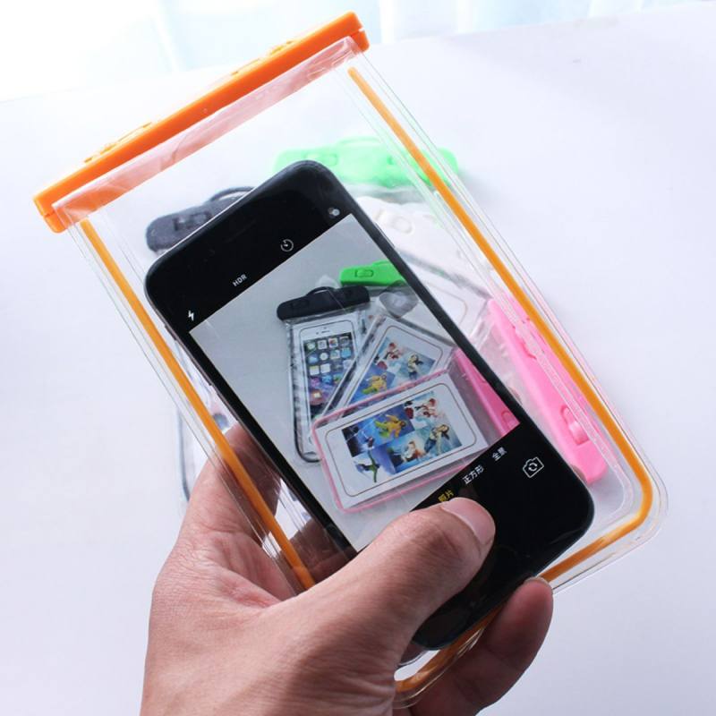 Swimming Bags Waterproof Phone Case Water Proof Bag Mobile Phone Pouch PVC Cover For Mobile Phone Storage Bag 21x11cm