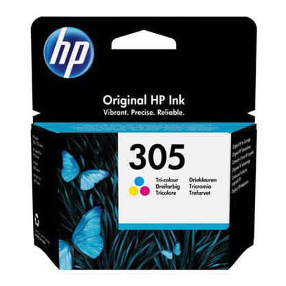 HP 305 Tri-Color,Black Original Ink Cartridge, 3YM60AE