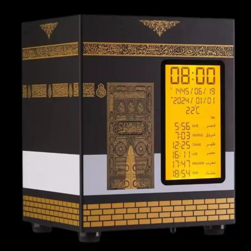 Kaaba Watch and Speaker - Islamic Quranic Watch