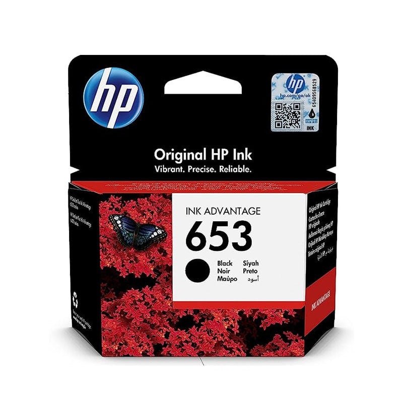 HP 653  Original Ink Advantage Cartridge, 3YM75AE