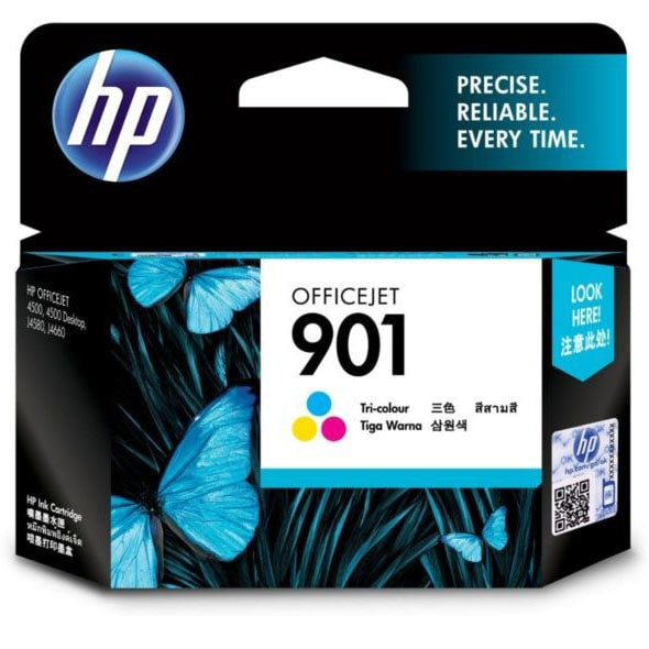 خرطوشة الحبر الأصلية HP 901، CC656AN،CC653AA