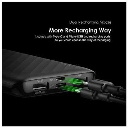 oraimo Toast 10 Flash 10000mAh 12W Power Bank OPB-P118D