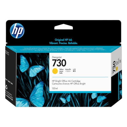 HP 730 130-ml  DesignJet Original Ink Cartridge, P2V64A,